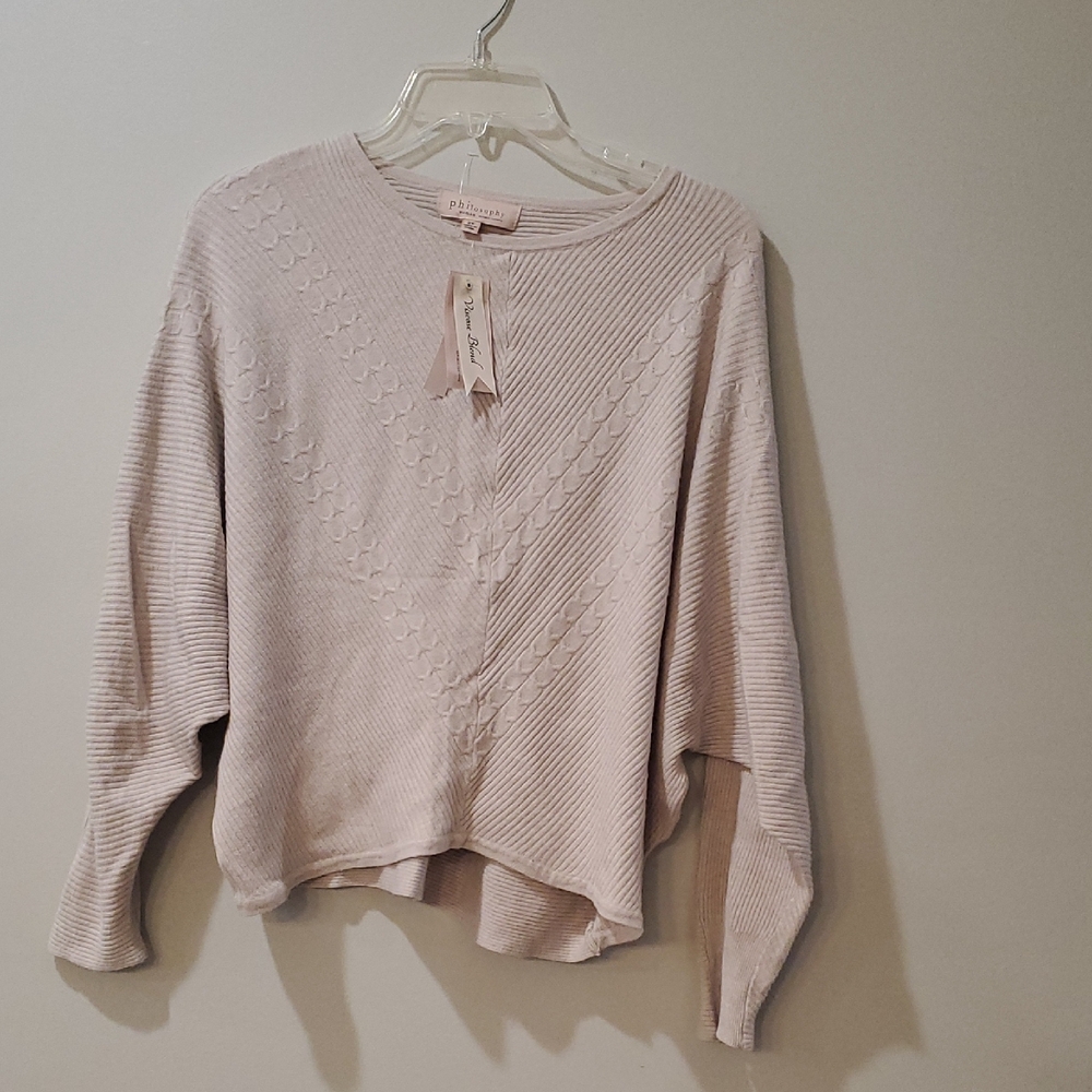 NWT Philosophy Viscose Blend Batwing Sweater 2X